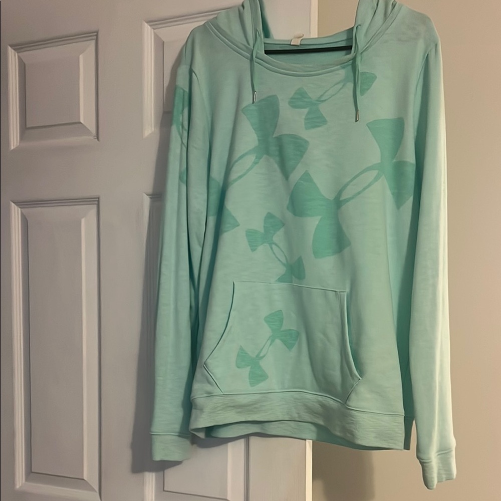 Under Armour Women's Mint Green Hoodie